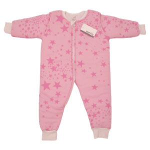 Sleeping bag ninettabebe pink stars