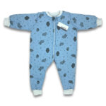 Sleeping bag Ninetta Bebe interlock blue bubbles